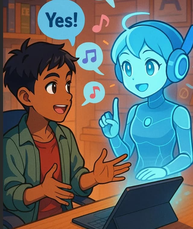 Luyện nói với AI