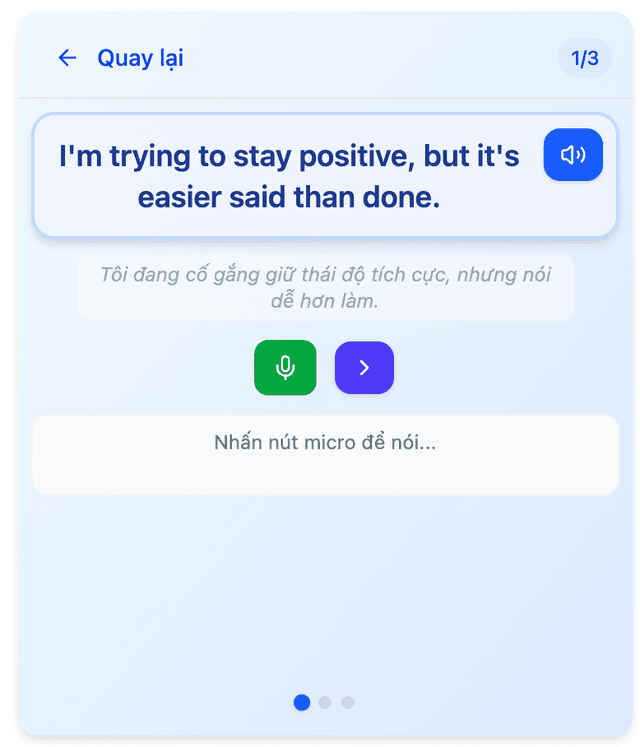 Spaced repetition learning with vocabulary cards